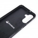 Coque Samsung Galaxy A17 - Silicone rigide noir Valentine 2023 three minimalist hearts