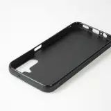 Coque Samsung Galaxy A34 5G - Silicone rigide noir Canton SG blanc