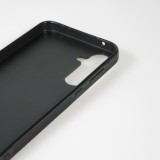 Coque Samsung Galaxy A36 - Silicone rigide noir Chats gris troupeau