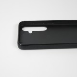 Coque Samsung Galaxy A36 - Silicone rigide noir Chats gris troupeau