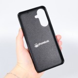 Coque Samsung Galaxy A57 5G - Silicone rigide noir Maillot de football Suède 2026 personnalisable