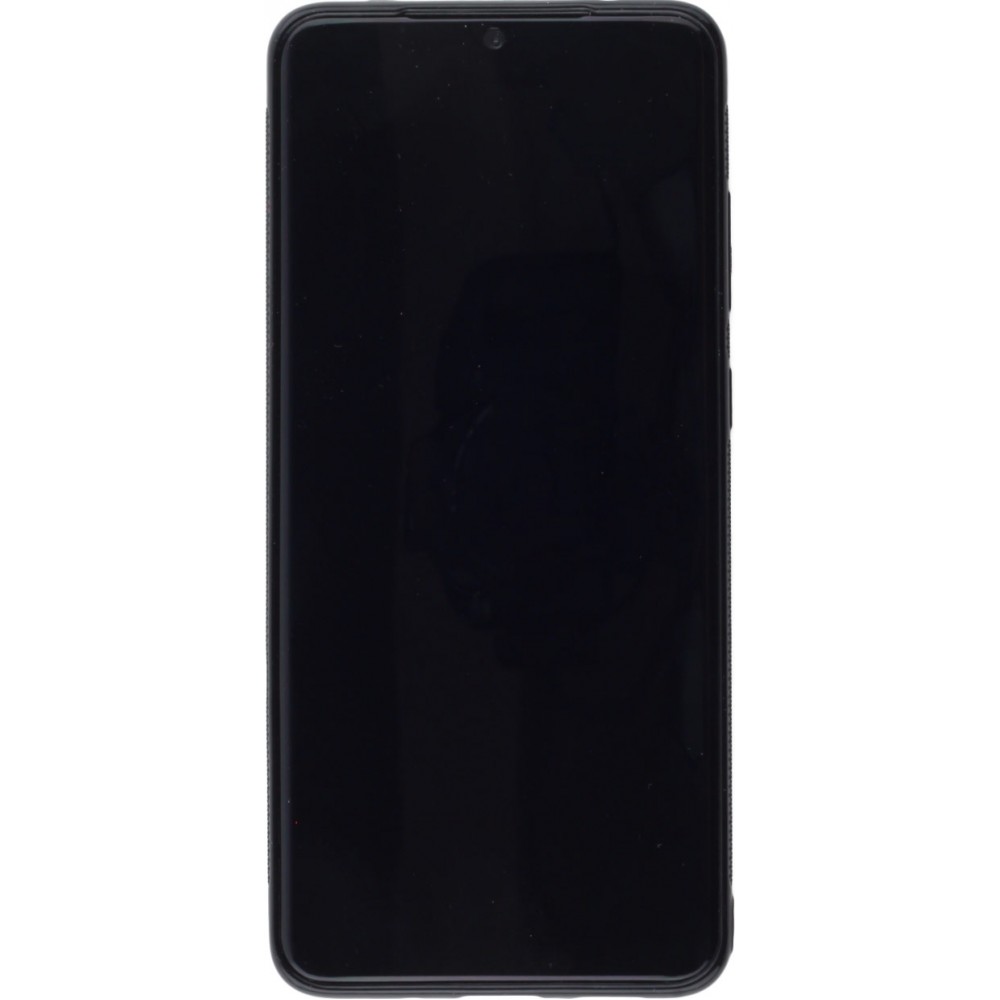 Coque Samsung Galaxy S20+ - Silicone rigide noir Wolf Shape