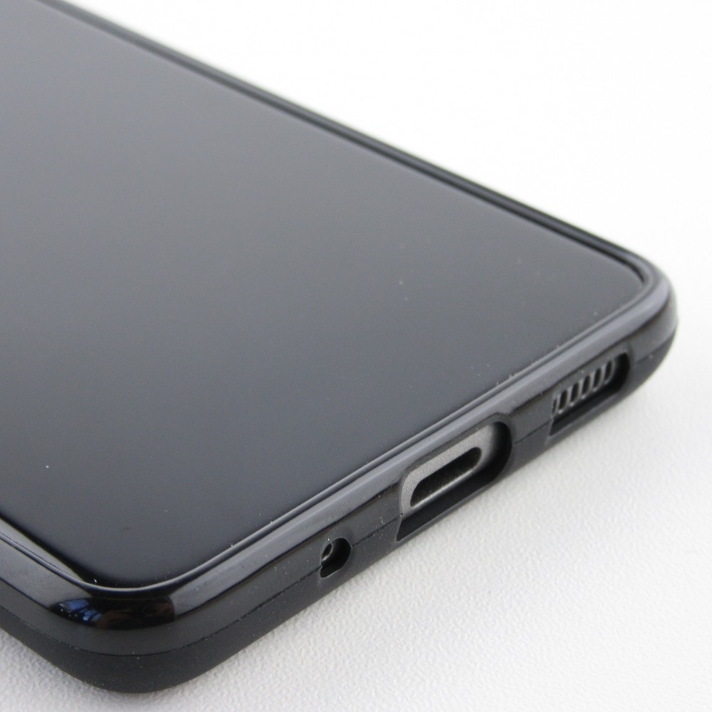Coque Samsung Galaxy S20+ - Silicone rigide noir Wolf Shape