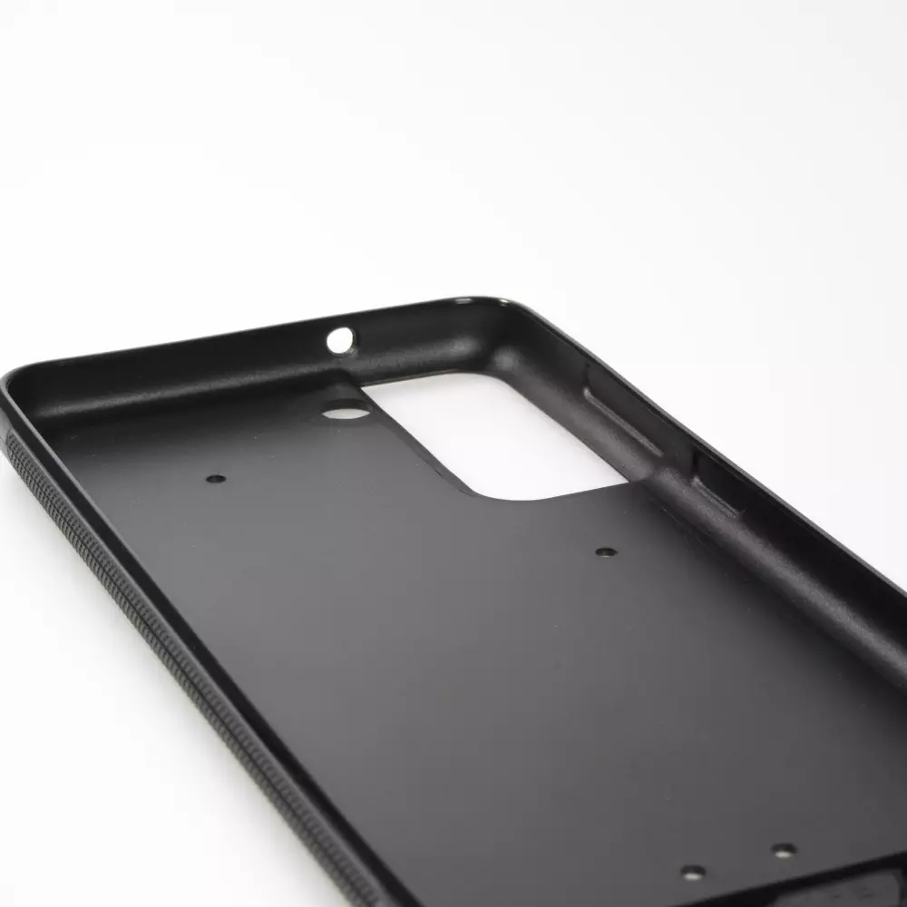 Coque Samsung Galaxy S21 FE 5G - Silicone rigide noir Canton NE noir