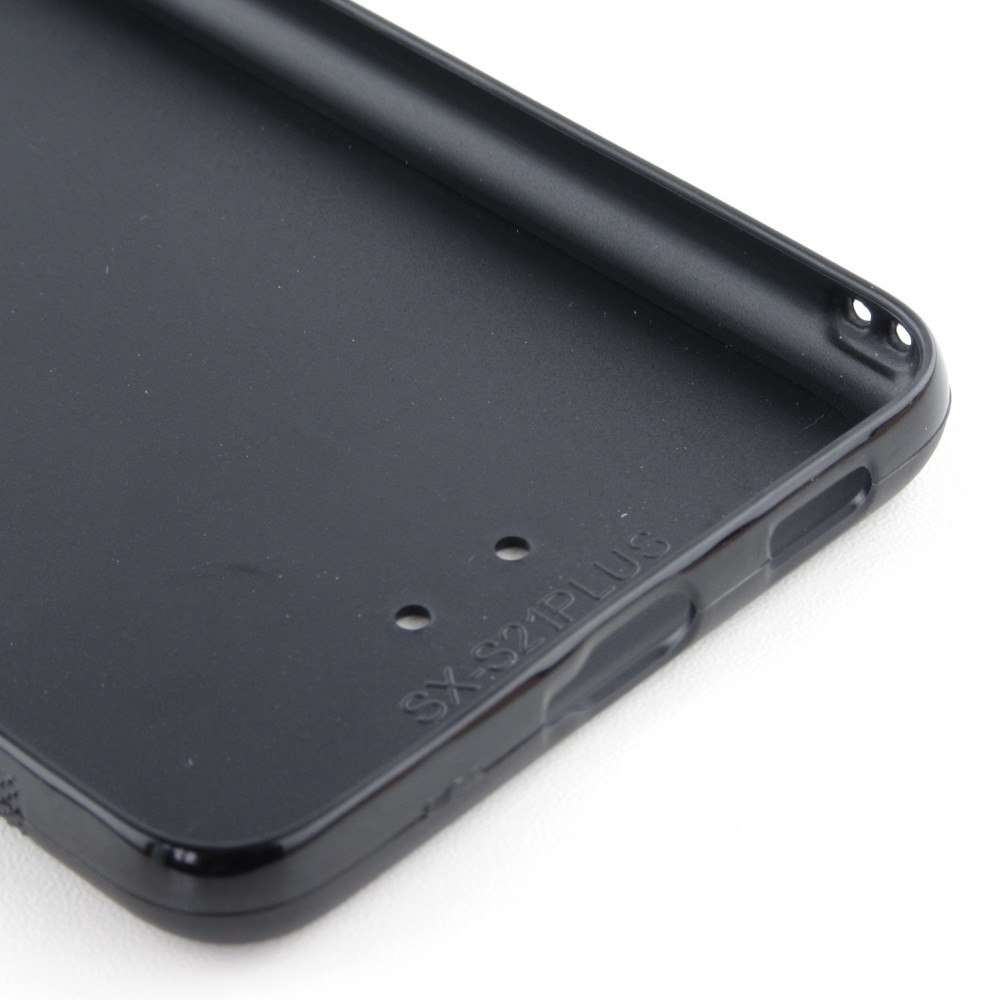 Samsung Galaxy S21+ 5G Case Hülle - Silikon schwarz Astrologie Waage
