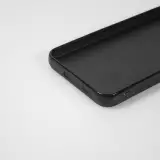 Coque Samsung Galaxy S23 - Silicone rigide noir Canton LU blanc