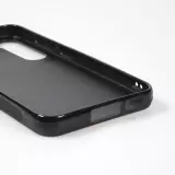 Coque Samsung Galaxy S23 - Silicone rigide noir Canton LU blanc