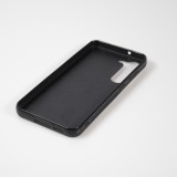 Coque Samsung Galaxy S23 FE - Silicone rigide noir Purple Light Leaves