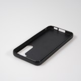 Coque Samsung Galaxy S23 FE - Silicone rigide noir Purple Light Leaves