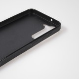 Coque Samsung Galaxy S23 FE - Silicone rigide noir Purple Light Leaves