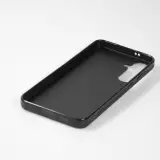 Coque Samsung Galaxy S24+ - Silicone rigide noir Canton SG blanc