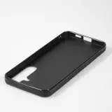 Coque Samsung Galaxy S24+ - Silicone rigide noir Canton SG blanc