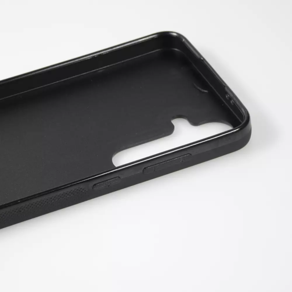 Coque Samsung Galaxy S24+ - Silicone rigide noir Canton SG blanc