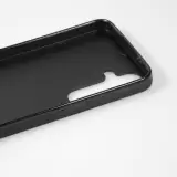 Coque Samsung Galaxy S24+ - Silicone rigide noir Canton SG blanc