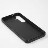 Coque Samsung Galaxy S24+ - Silicone rigide noir Canton SG blanc