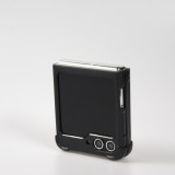Samsung Galaxy Z Flip5 Case Hülle - Silikon schwarz Astrologie Steinbock