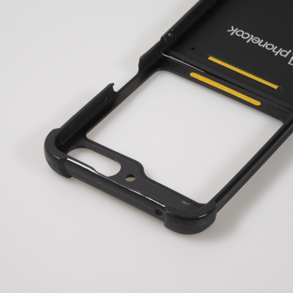Samsung Galaxy Z Flip5 Case Hülle - Silikon schwarz Astrologie Steinbock