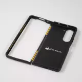 Coque Samsung Galaxy Z Fold5 - Silicone rigide noir Fête Nationale Suisse Bateau Leman