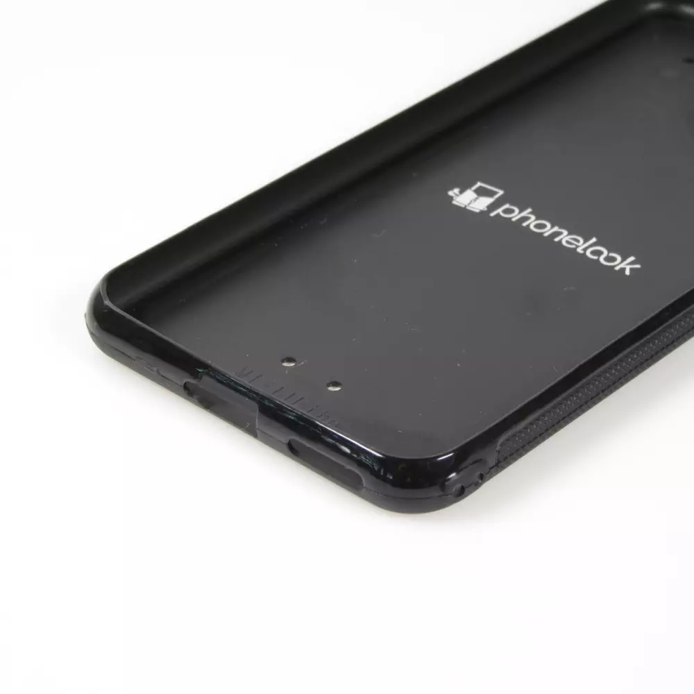 Coque Xiaomi Mi 11 Lite 5G - Silicone rigide noir Wine Statue de la liberté avec un verre de vin