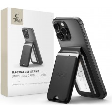 Tech-Protect MagWallet Universeller MagSafe St&auml;nder Schutz - Schwarz