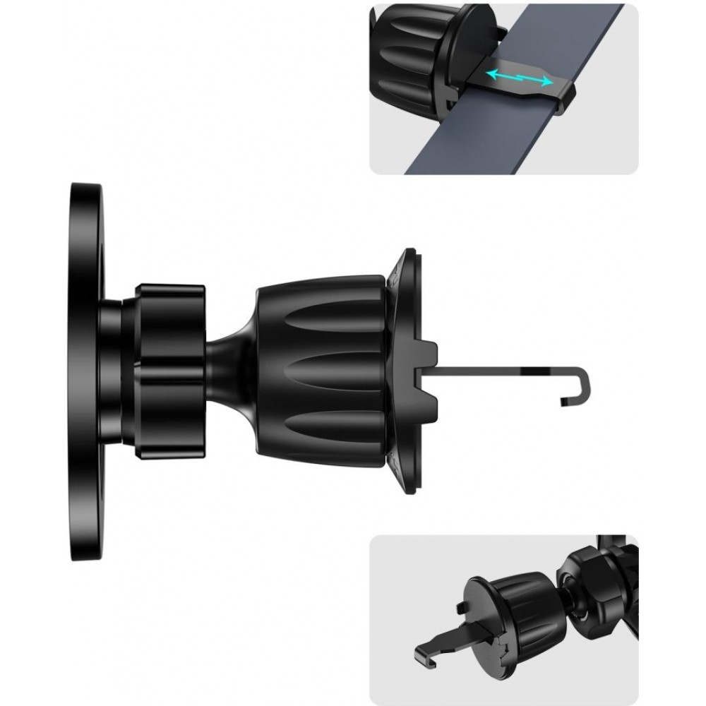 Tech-Protect N56 support de t&eacute;l&eacute;phone magn&eacute;tique pour voiture compatible avec MagSafe - Noir