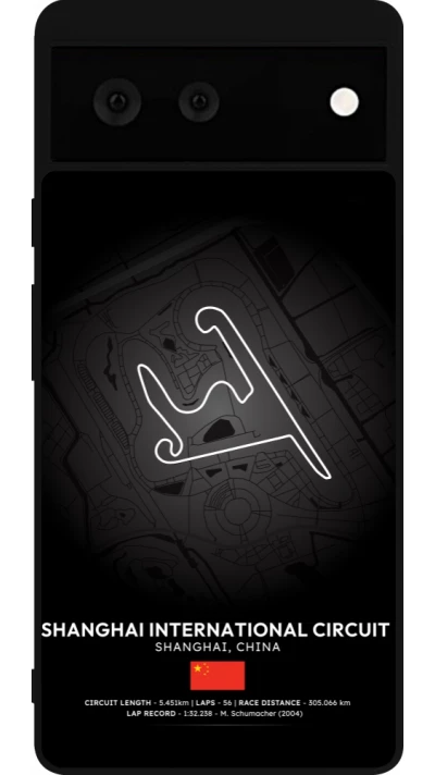 Coque Google Pixel 6 - Silicone rigide noir F1 Track 2025 China