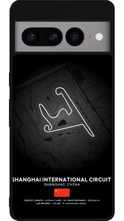Google Pixel 7 Pro Case Hülle - Silikon schwarz F1 Track 2025 China