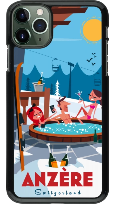 iPhone 11 Pro Max Case Hülle - Anzère Mountain Jacuzzi