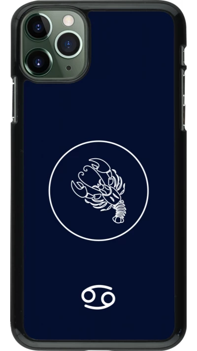 iPhone 11 Pro Max Case Hülle - Astrologie Krebs