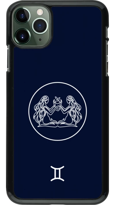 iPhone 11 Pro Max Case Hülle - Astrologie Zwillinge
