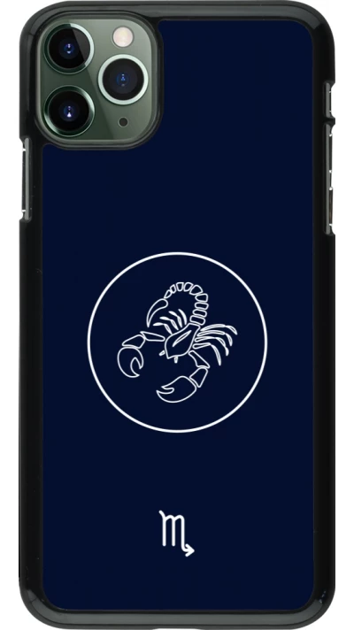 iPhone 11 Pro Max Case Hülle - Astrologie Skorpion