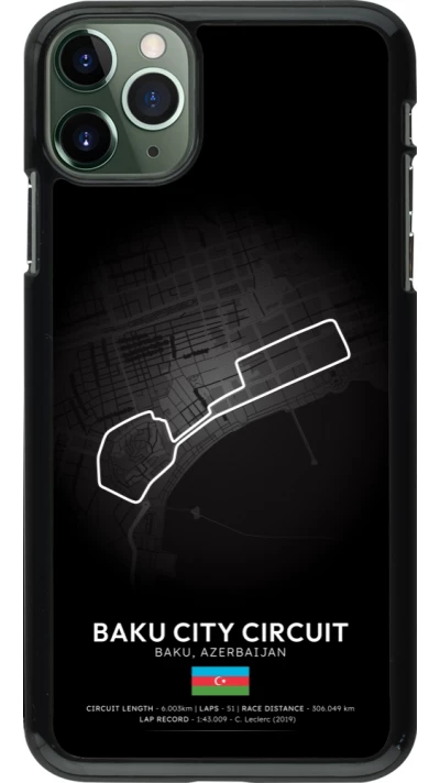 iPhone 11 Pro Max Case Hülle - F1 Track 2025 Azerbaijan