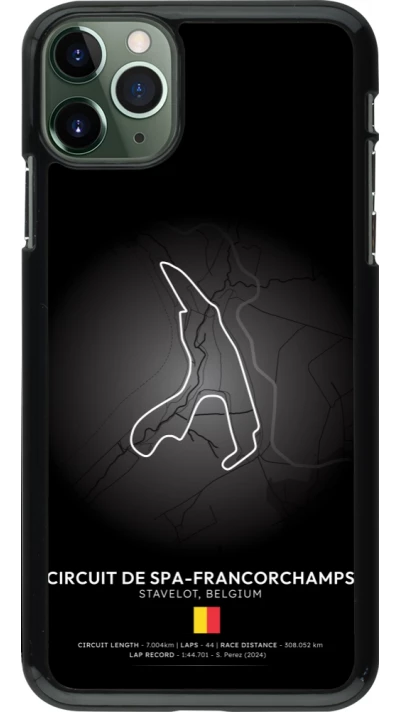 iPhone 11 Pro Max Case Hülle - F1 Track 2025 Belgium