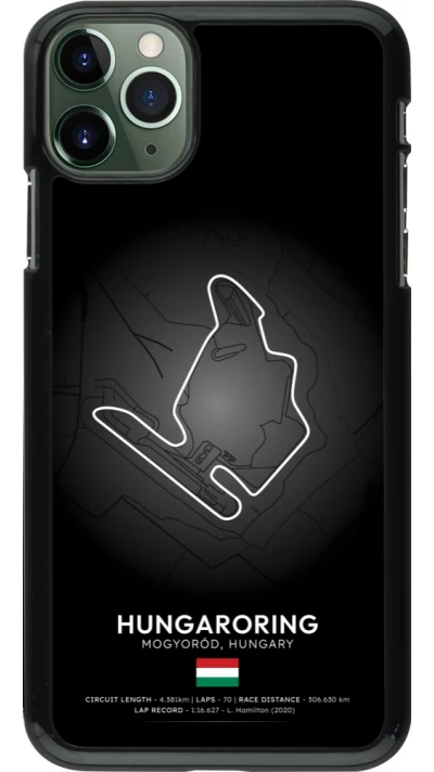 iPhone 11 Pro Max Case Hülle - F1 Track 2025 Hungary