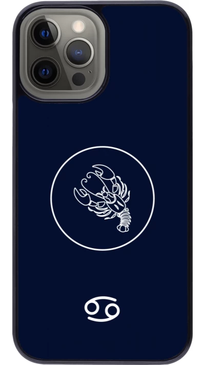 iPhone 12 Pro Max Case Hülle - Astrologie Krebs