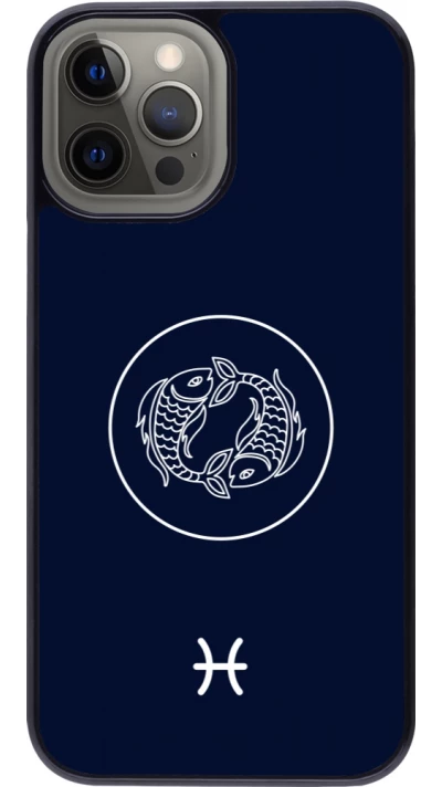 iPhone 12 Pro Max Case Hülle - Astrologie Fische