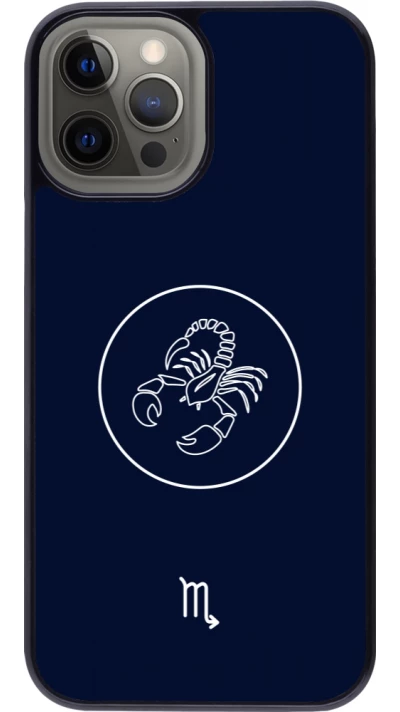 iPhone 12 Pro Max Case Hülle - Astrologie Skorpion