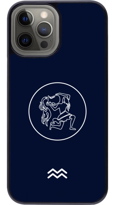iPhone 12 Pro Max Case Hülle - Astrologie Wassermann