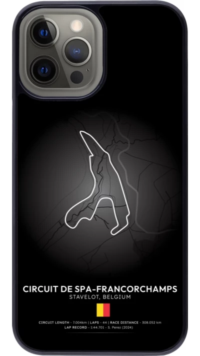 iPhone 12 Pro Max Case Hülle - F1 Track 2025 Belgium