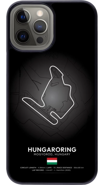iPhone 12 Pro Max Case Hülle - F1 Track 2025 Hungary