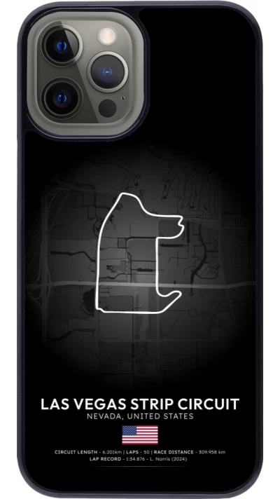 iPhone 12 Pro Max Case Hülle - F1 Track 2025 Las Vegas
