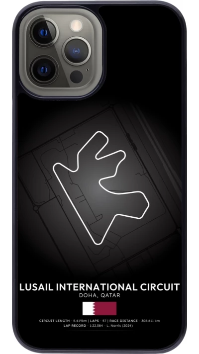 iPhone 12 Pro Max Case Hülle - F1 Track 2025 Qatar