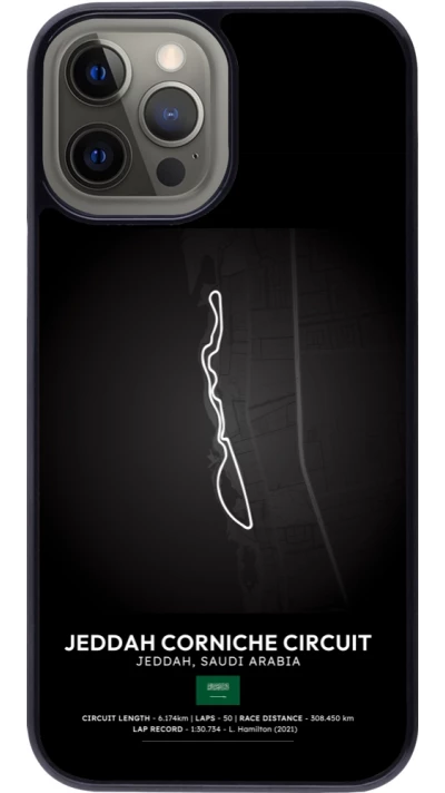 iPhone 12 Pro Max Case Hülle - F1 Track 2025 Saudi Arabia