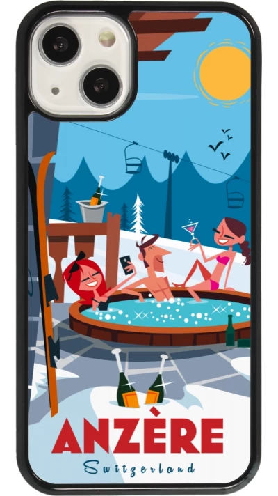 Coque iPhone 13 - Anzère Mountain Jacuzzi