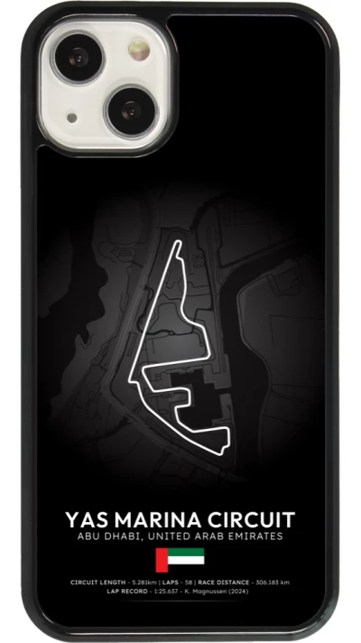 Coque iPhone 13 - F1 Track 2025 Abu Dhabi