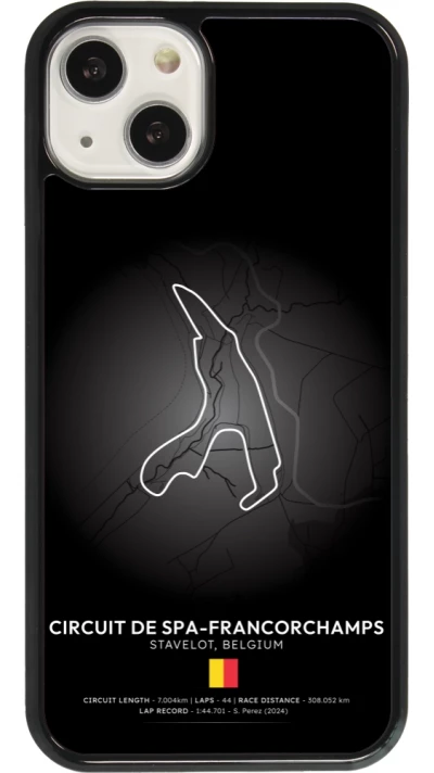 Coque iPhone 13 - F1 Track 2025 Belgium