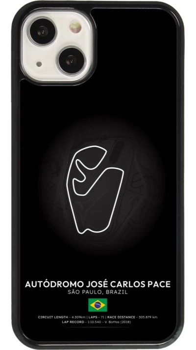 Coque iPhone 13 - F1 Track 2025 Brazil
