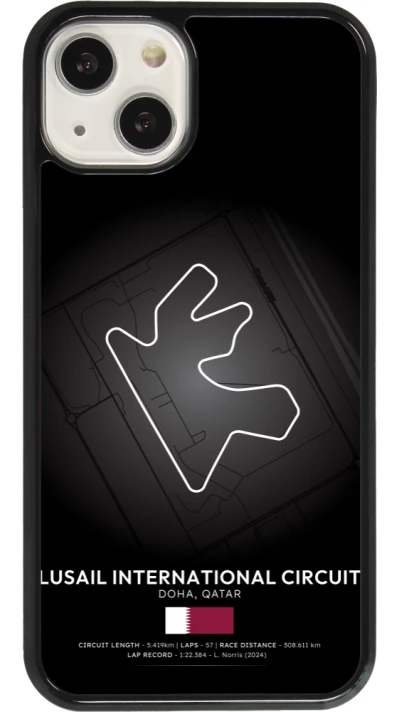 Coque iPhone 13 - F1 Track 2025 Qatar