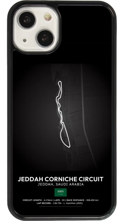 Coque iPhone 13 - F1 Track 2025 Saudi Arabia
