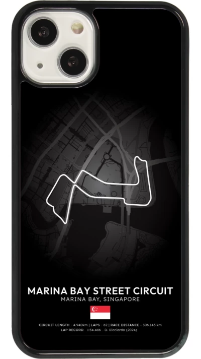 Coque iPhone 13 - F1 Track 2025 Singapore